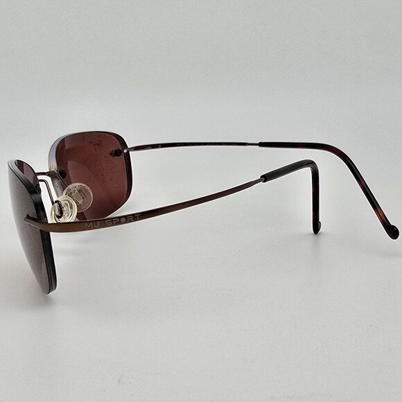 *SOLD* Maui Jim Sport MJ-503-23 Wailea Copper Titanium Rimless Sunglasses FRAME - Picture 3 of 10